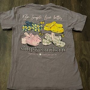 $ Clearance Sale $ Simply Southern Be simple, Live better Tee